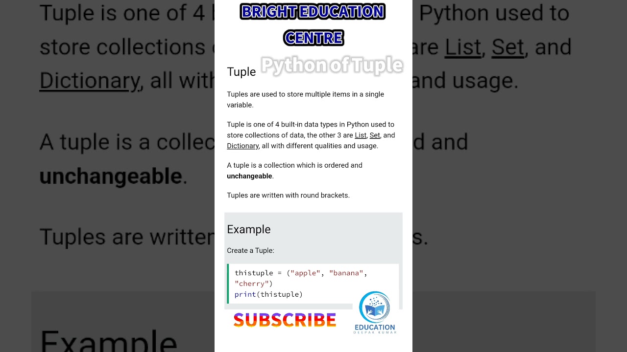 Master Python Tuples: The Complete Guide for Beginners & Experts 📘