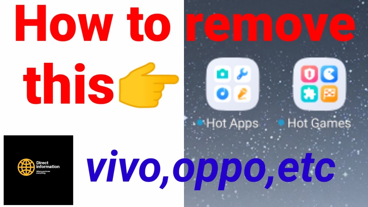 Remove Hot Apps & Games from Your Mobile 📱