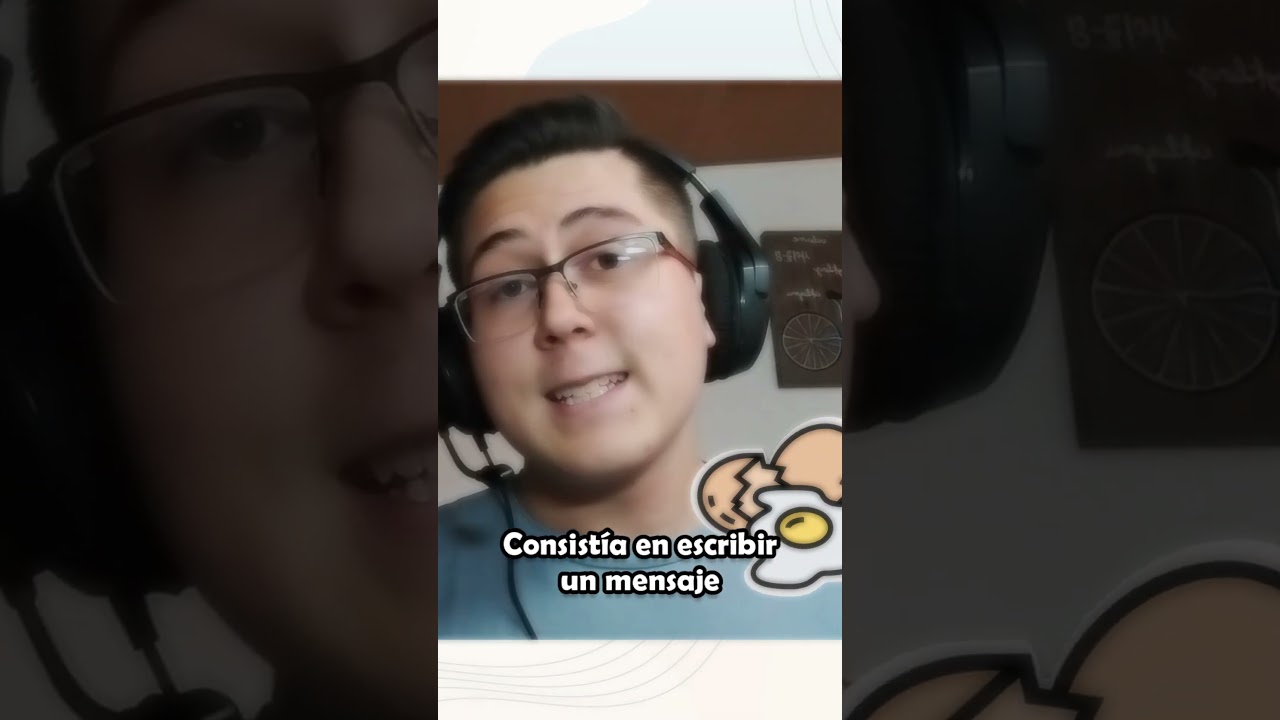 ¡Descubre cómo se enviaban mensajes secretos con huevos! 🥚 #shorts