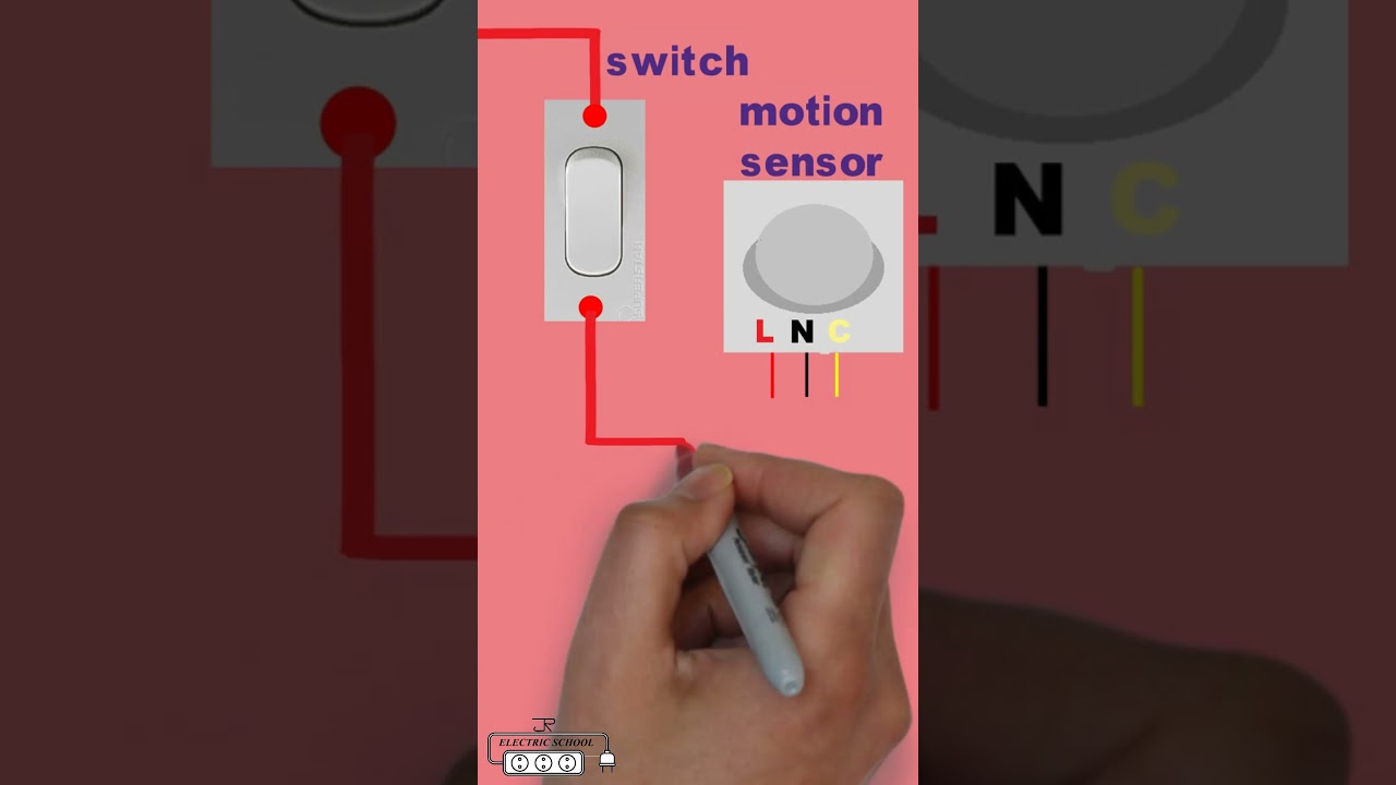 Motion Sensor Wiring Diagram ⚡