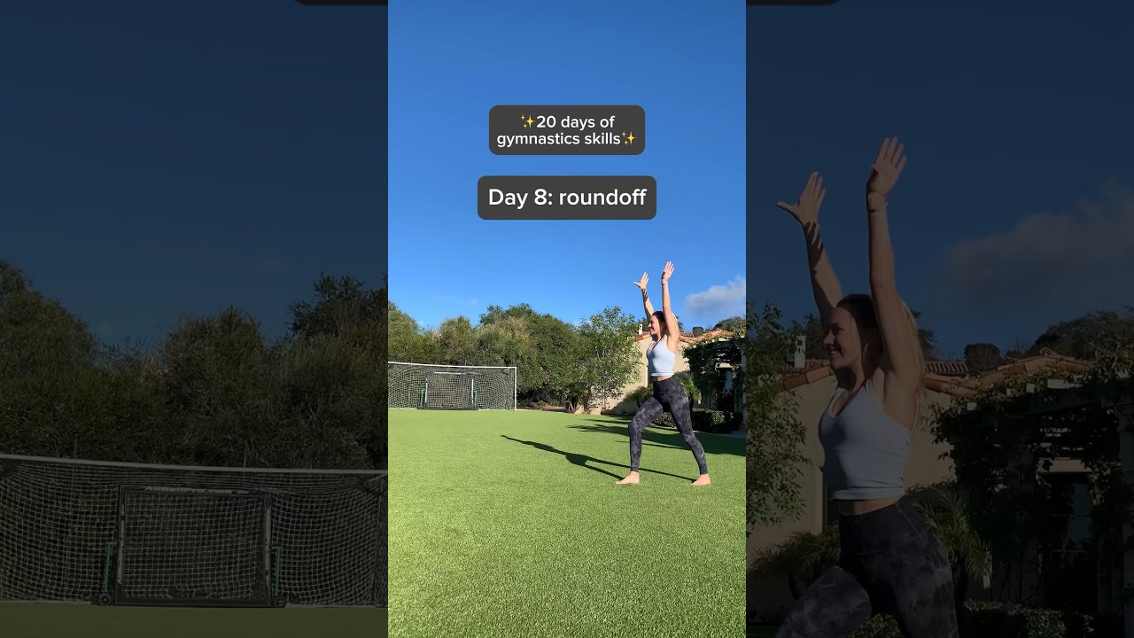 Master the Art of Roundoff: Step-by-Step Gymnastics Tutorial 🤸‍♀️