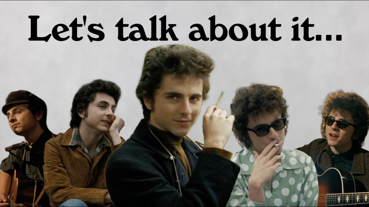 Timothée Chalamet in 'A Complete Unknown' 🎸