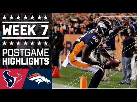 Texans vs. Broncos | NFL Week 7 Game Highlights
