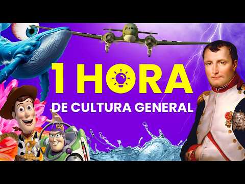 1 Hora de CULTURA GENERAL ⏱️ - Preguntas y Respuestas para aprender Cultura General 🤓✅