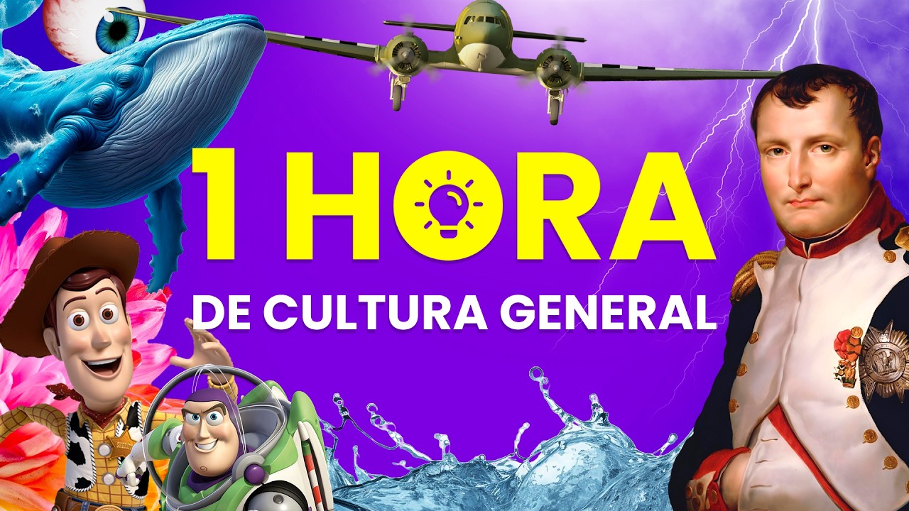 1 Hora de Cultura General ⏱️ - Preguntas y Respuestas para Aprender
