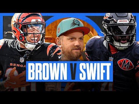 Chase Brown or D’Andre Swift rest of season? (Fantasy Football)
