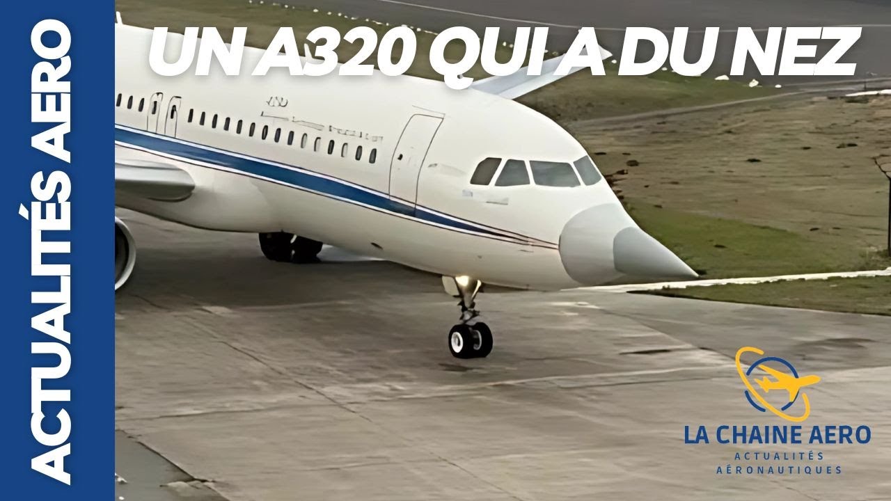 Pourquoi l'Airbus A320 ATRA a un nez modifié ✈️