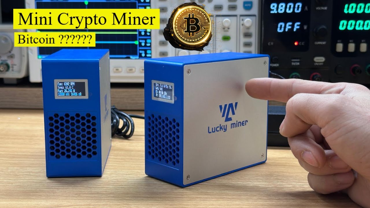 Mini Bitcoin Miner Case & Lucky Miner LV07 DIY Setup