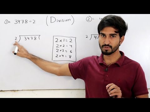 Basic Division Tips | Simple One-Digit Math (Urdu/Hindi)