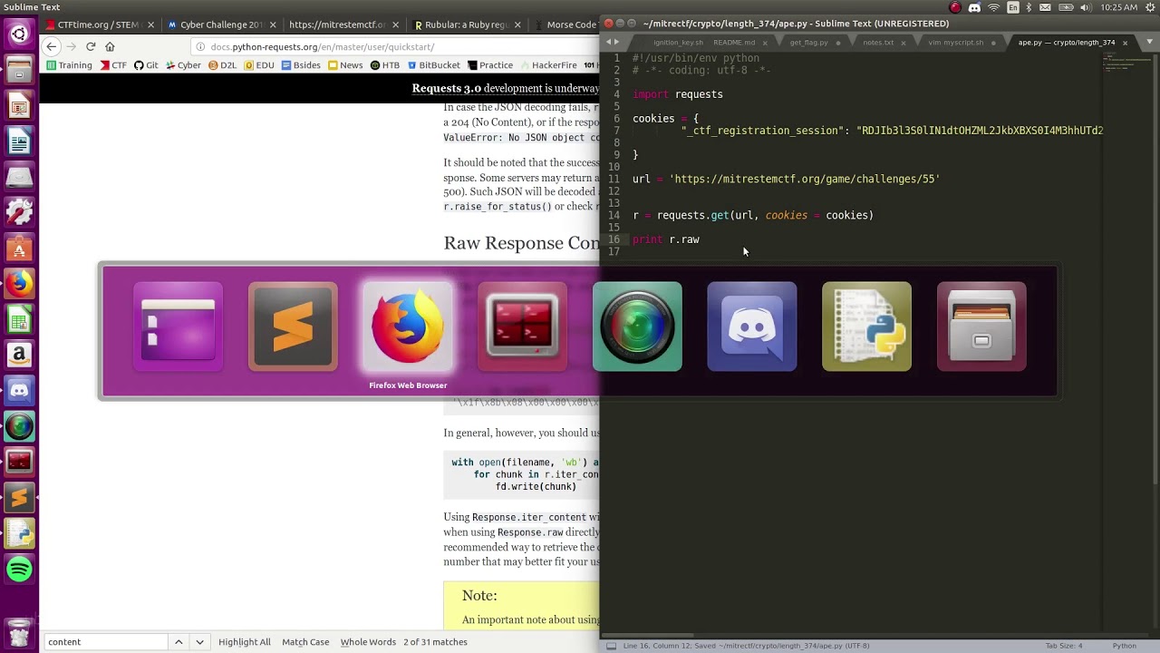 Using Zero Width Spaces to Hide Messages (MITRE CTF)