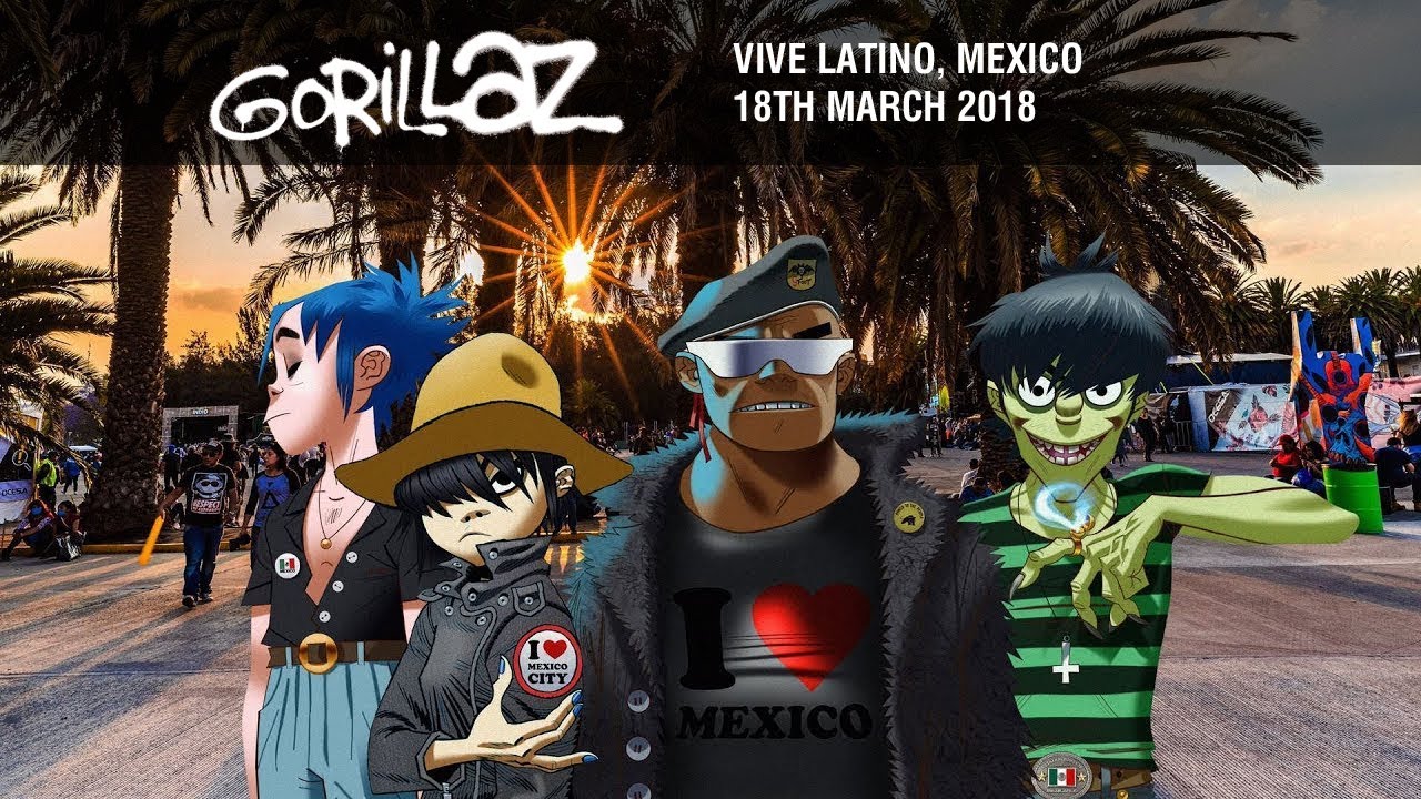 Gorillaz Live at Vive Latino 2018 🎶