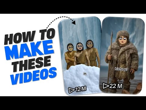 How I Create VIRAL 2D Animation Shorts Using AI