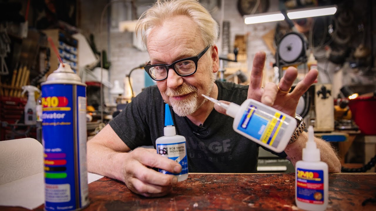 Adam Savage's Top Tools: Superglue & Accelerators đź”§