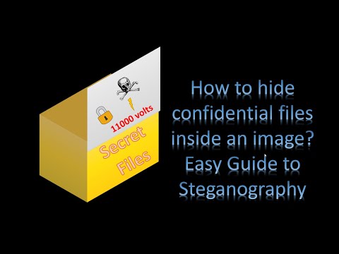 How to hide confidential files inside an image using Copy Command (Steganography)