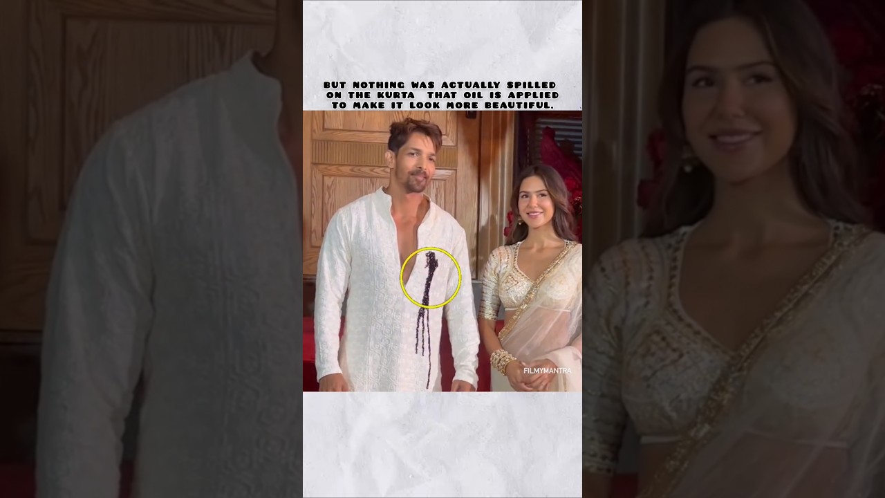 ๐ Guess What Spilled on This White Kurta? Find Out!