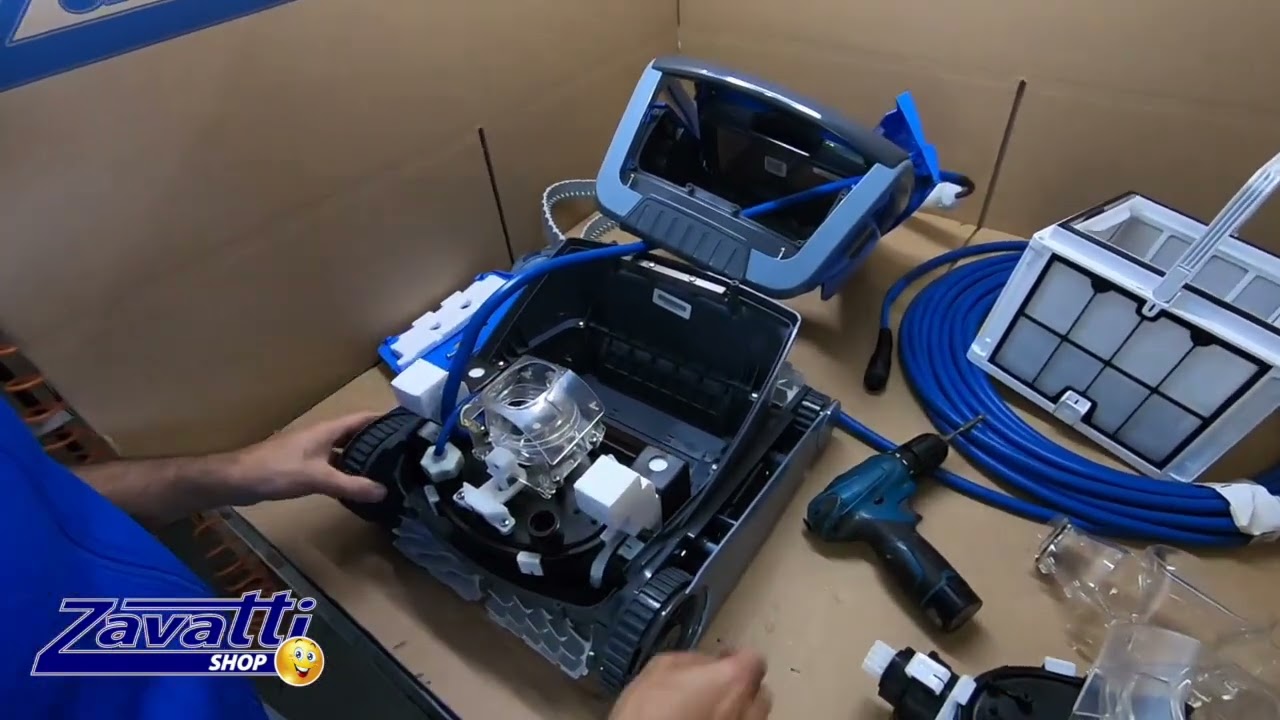 Remplacer le moteur du robot Dolphin M600 / Zenit 60