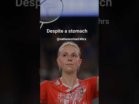 Mia Blichfeldt criticize stadium conditions at india open. #news #subscribe