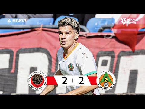 Gençlerbirliği (2-2) Alanyaspor - Highlights/Özet | Trendyol Süper Lig - 2025/26