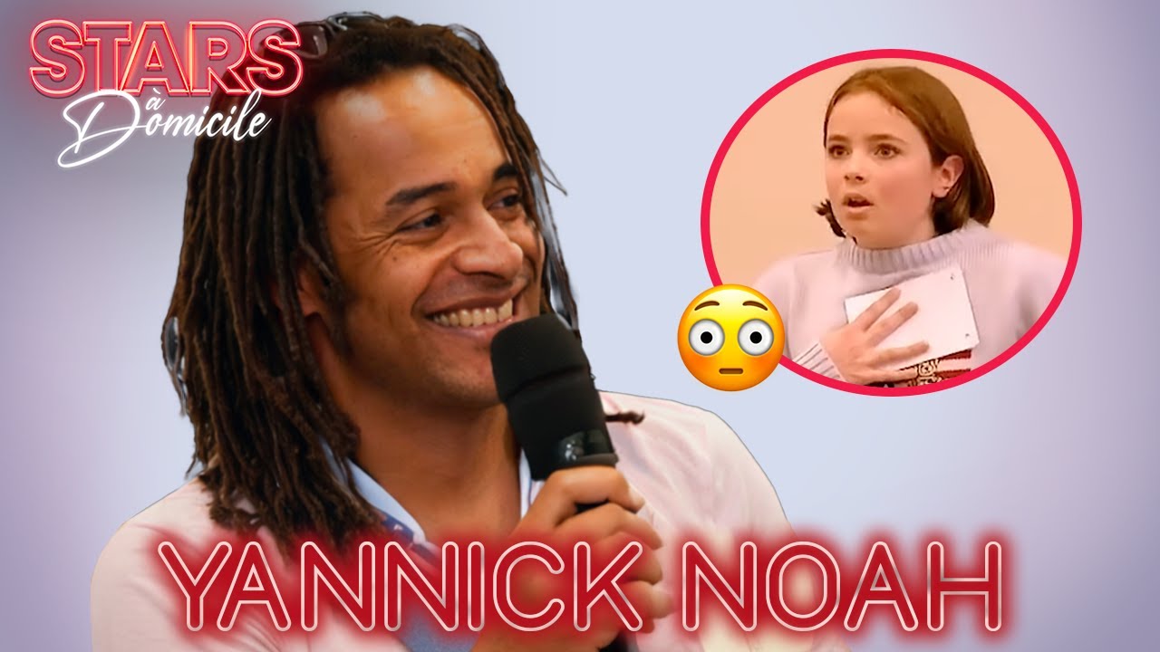 Une fan écrit à Yannick Noah… il lui répond en personne 😳 #ARCHIVES | Stars à Domicile