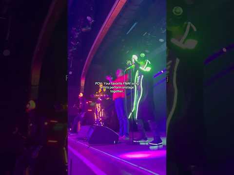 CG5 x The Living Tombstone ONSTAGE together??? #shorts #fnaf