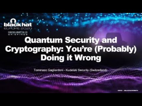 Quantum Security and Cryptography: You Are (Probably) Doing it Wrong