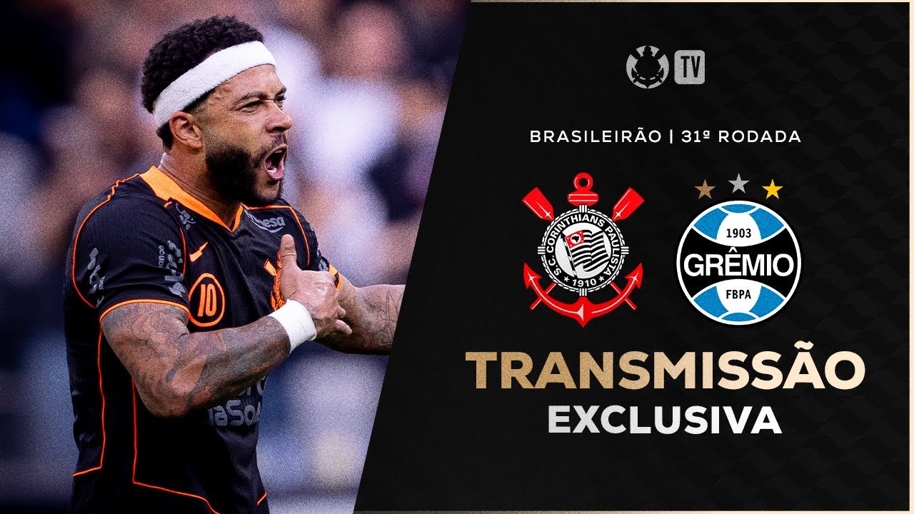 AO VIVO: Corinthians x Grêmio - Emocionante Confronto pela 31ª Rodada do Brasileirão 2025 ⚽