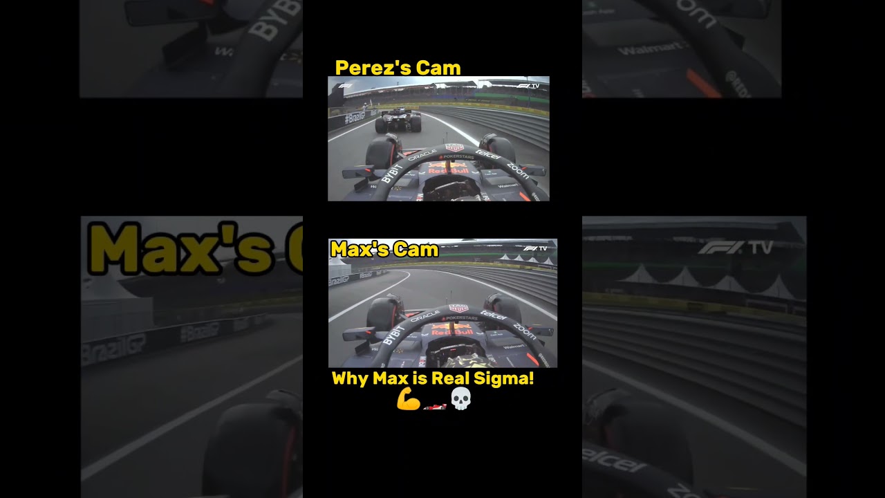 Max Verstappen's Epic Double Overtake in Pitlane 🇧🇷 | Brazil GP 2023 #F1 #Shorts