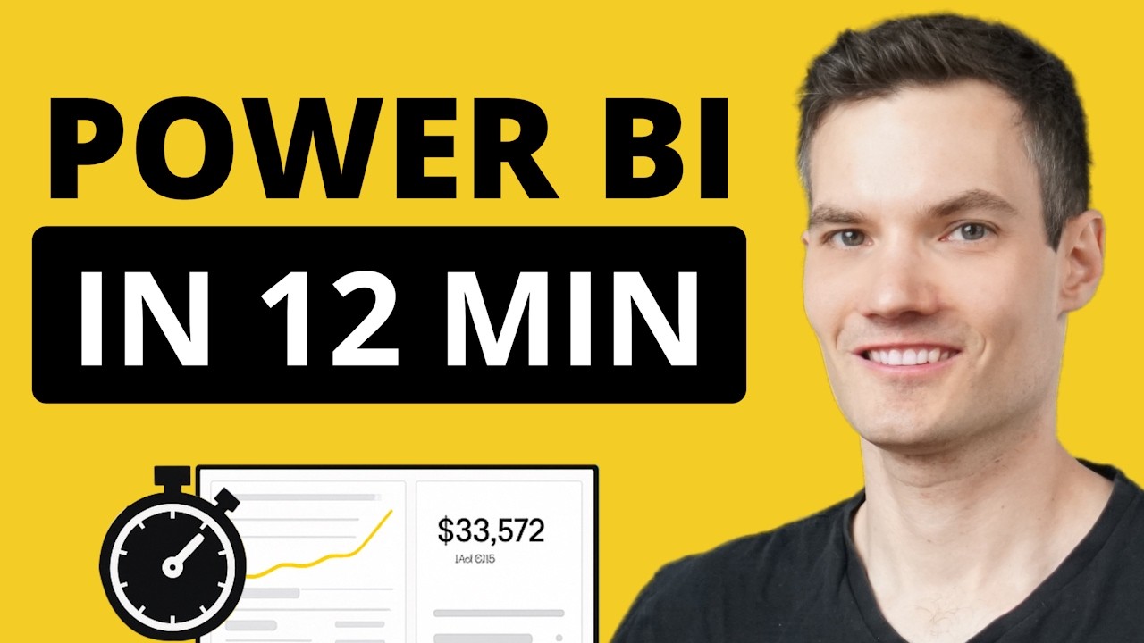 Power BI Tutorial for Beginners (2025): Master Data Visualization Fast 📊