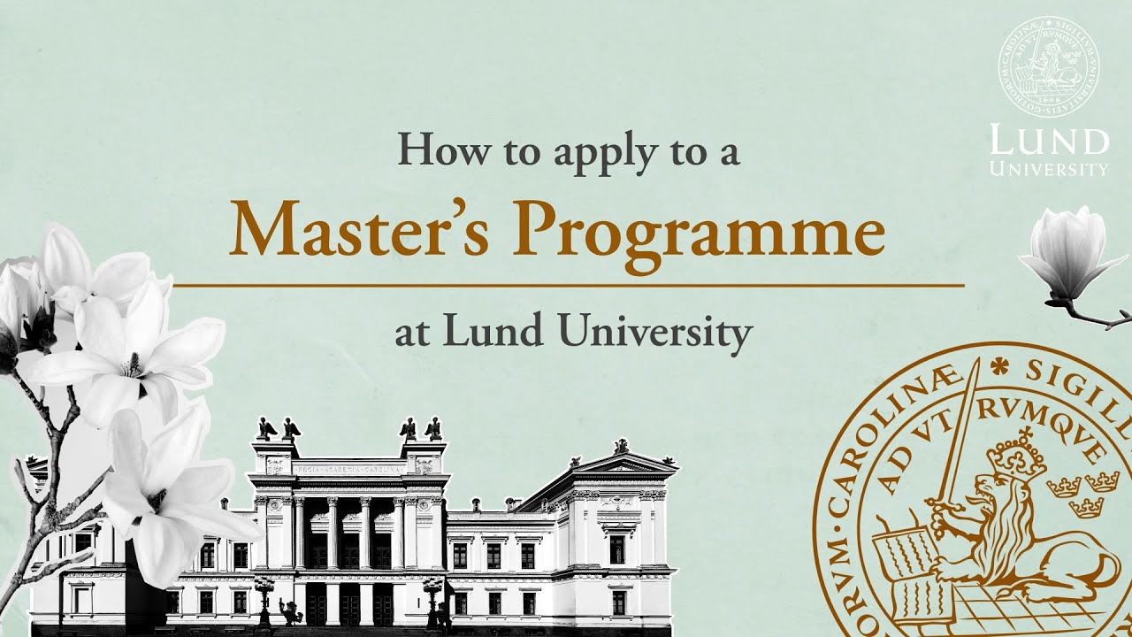 Applying to Lund University Master's Program π
