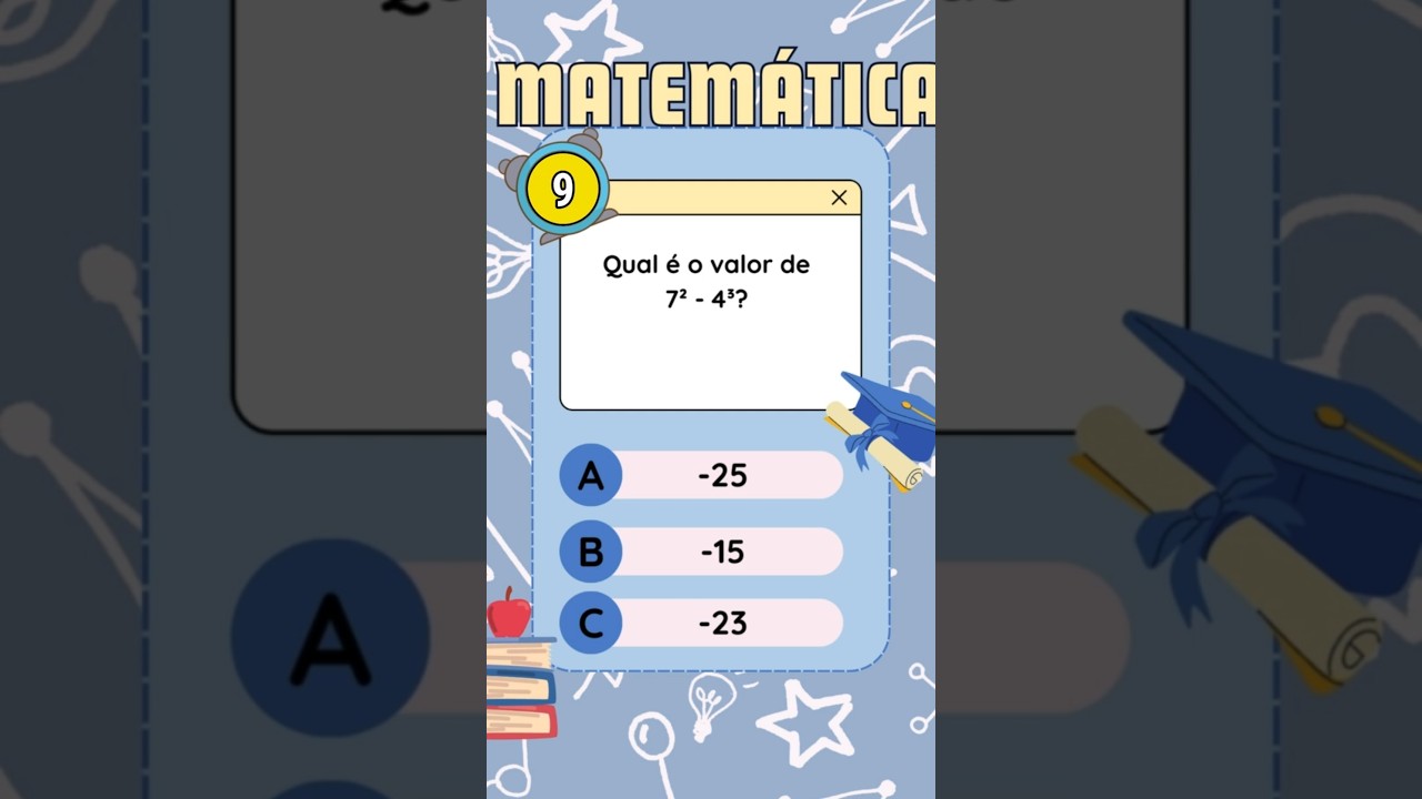Desafie sua Mente com Nosso Quiz de Matemática! 🧠