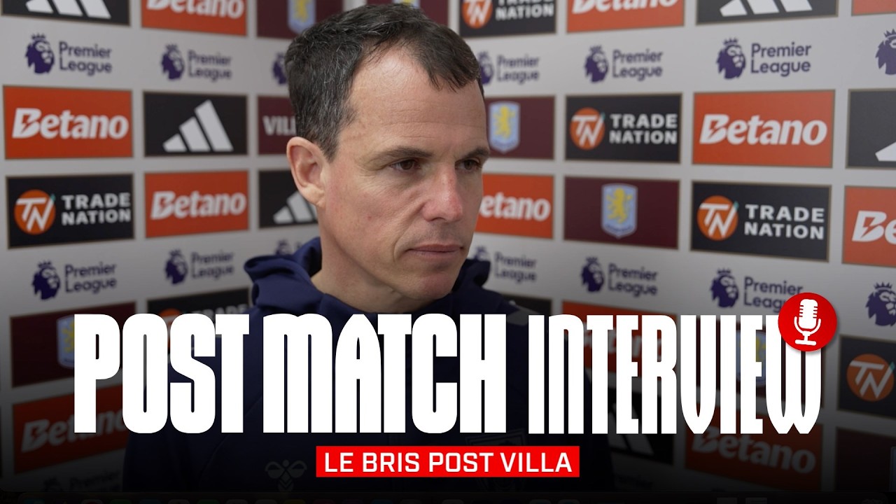 Le Bris on Aston Villa Loss: Learning Moment ⚽