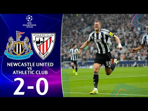 Newcastle vs Athletic Club 2-0 Highlights Goals | UEFA Champions League 2025