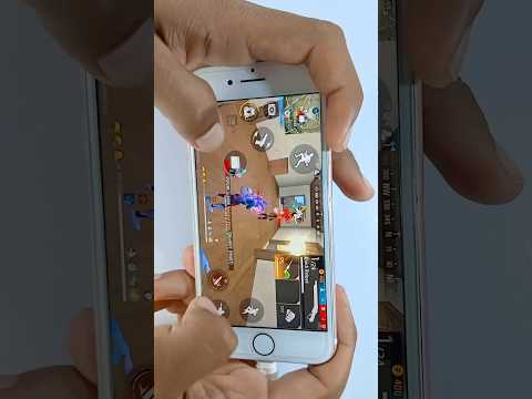 Iphone 6s free fire gameplay Ultra graphics +HUD settings +better heroeik lobby 🔥