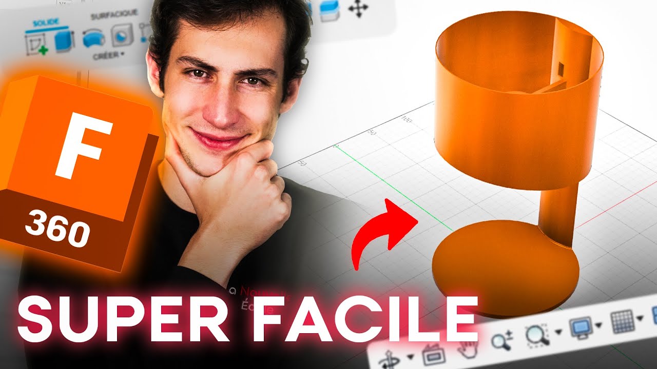 Débutez sur Fusion 360 : Tutoriel Facile & Rapide