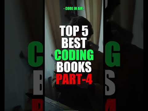 TOP 5 BEST BOOKS FOR CODING PART-4 โ
| BEST BOOKS FOR PROGRAMMING #coding #college #short #shorts