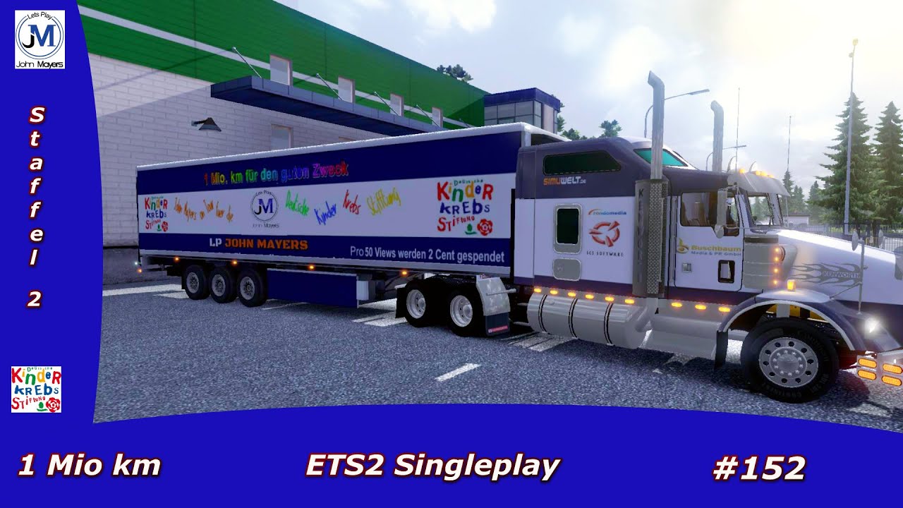 Mutperlen ETS2: 1M km für den guten Zweck 🚚