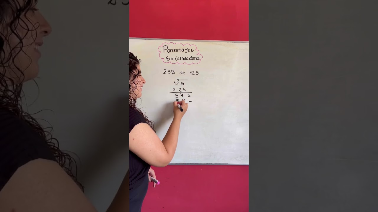 Porcentaje sin calculadora 🧮