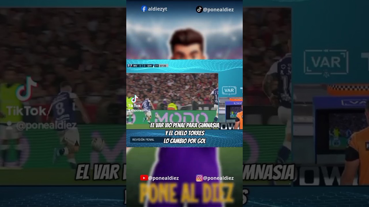 Gimnasia Penal y Gol de Chelo Torres Contra River ⚽