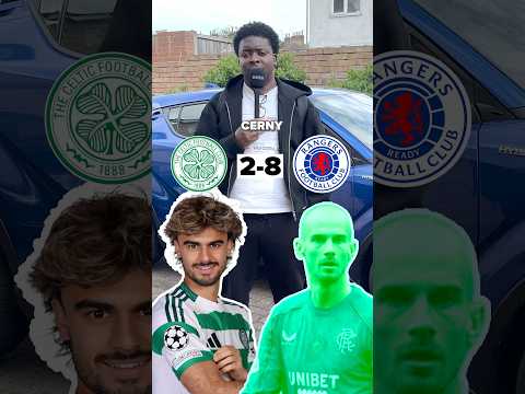 Celtic vs Rangers Player battle ⚔️⚽️🟢🔵