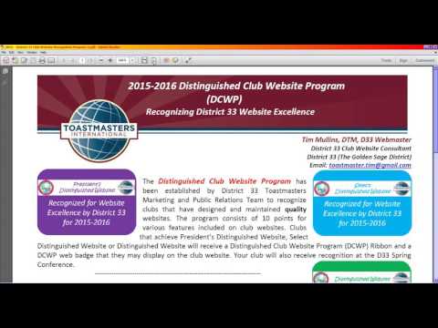 18 - How to Download and Printout an Embedded PDF from FTH
