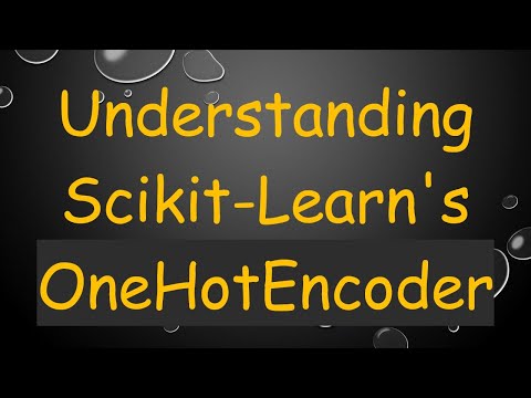 Understanding Scikit-Learn's OneHotEncoder