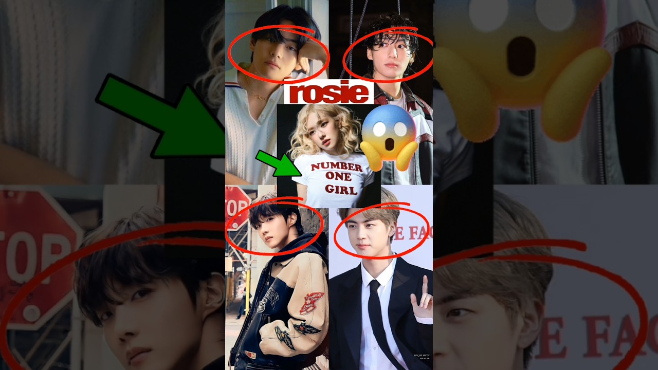 BTS Cheers for Rosé's Album 💜