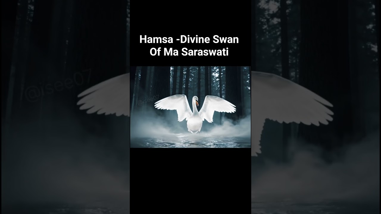 Discover the Mystical Swan of Saraswati: Symbol of Wisdom & Liberation 🦢