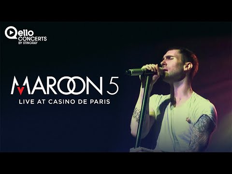 Maroon 5 - Live at Casino de Paris FULL HD CONCERT
