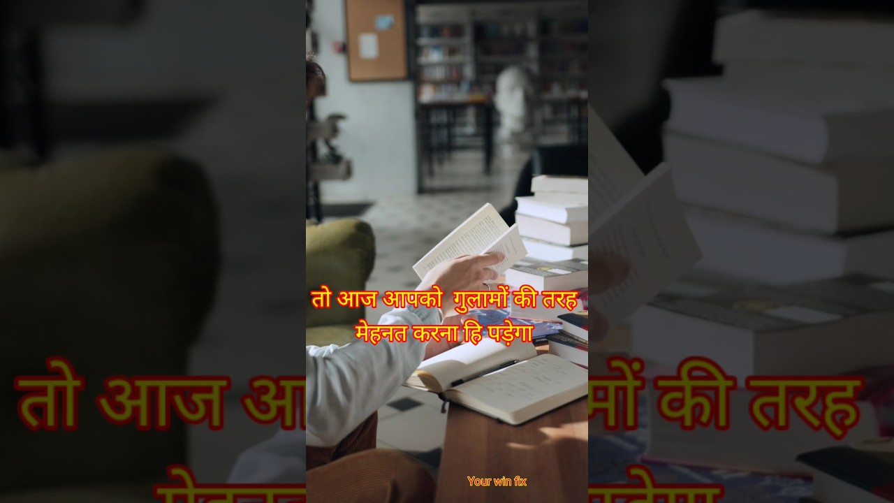 छात्रों के लिए प्रेरणा: मेहनत से ही सफलता है! 🔥