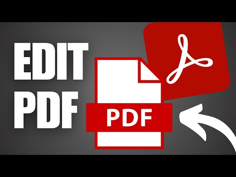 How To Edit a PDF File in Adobe Acrobat (Free)