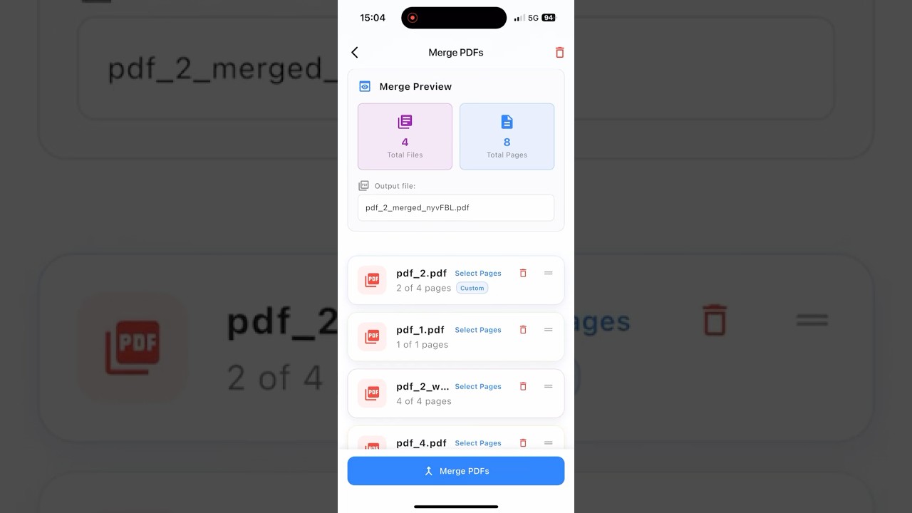 Merge PDFs Securely on iPhone β No Cloud Needed