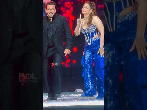 Salman Khan Dance With Tamannaah Bhatia on Da-bangg Tour 2024 #salmankhan #tamannaahbhatia #shorts