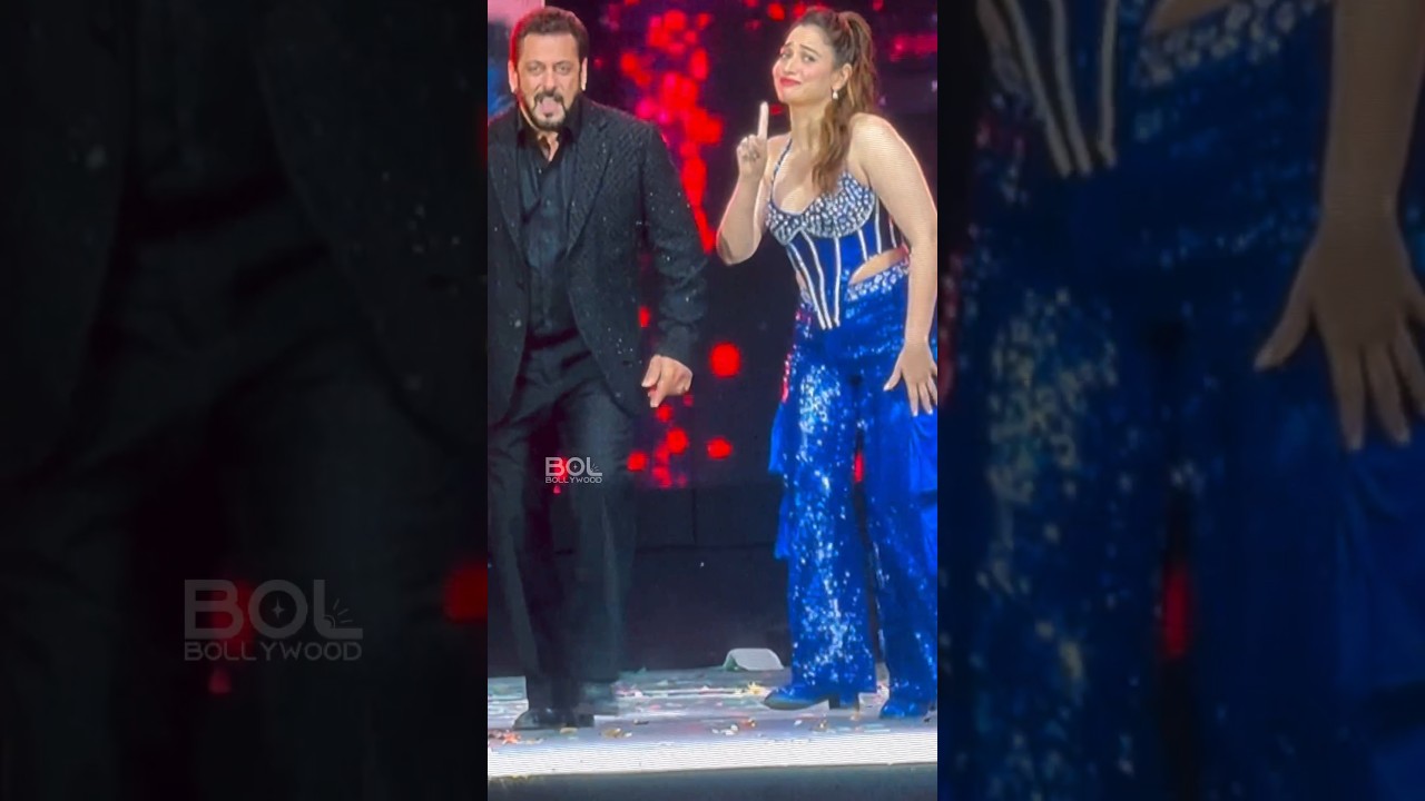 Salman Khan & Tamannaah Bhatia Dance at Da-bangg 2024 🎉
