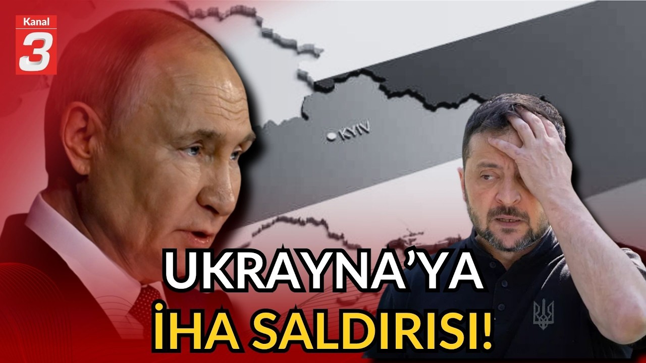 Rusya'dan Ukrayna'ya İHA Saldırısı 🚁